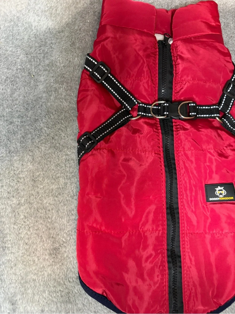 Doggy Kingdom Red Vest / Dog Cost Multiple Sizes
